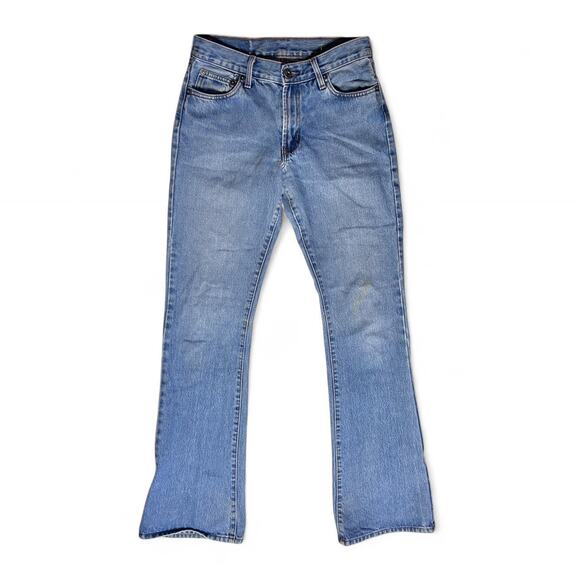 Abercrombie & Fitch Jeans Vintage Y2k Denim Flares Bootcut Western Pants Women 2 - Picture 4 of 8